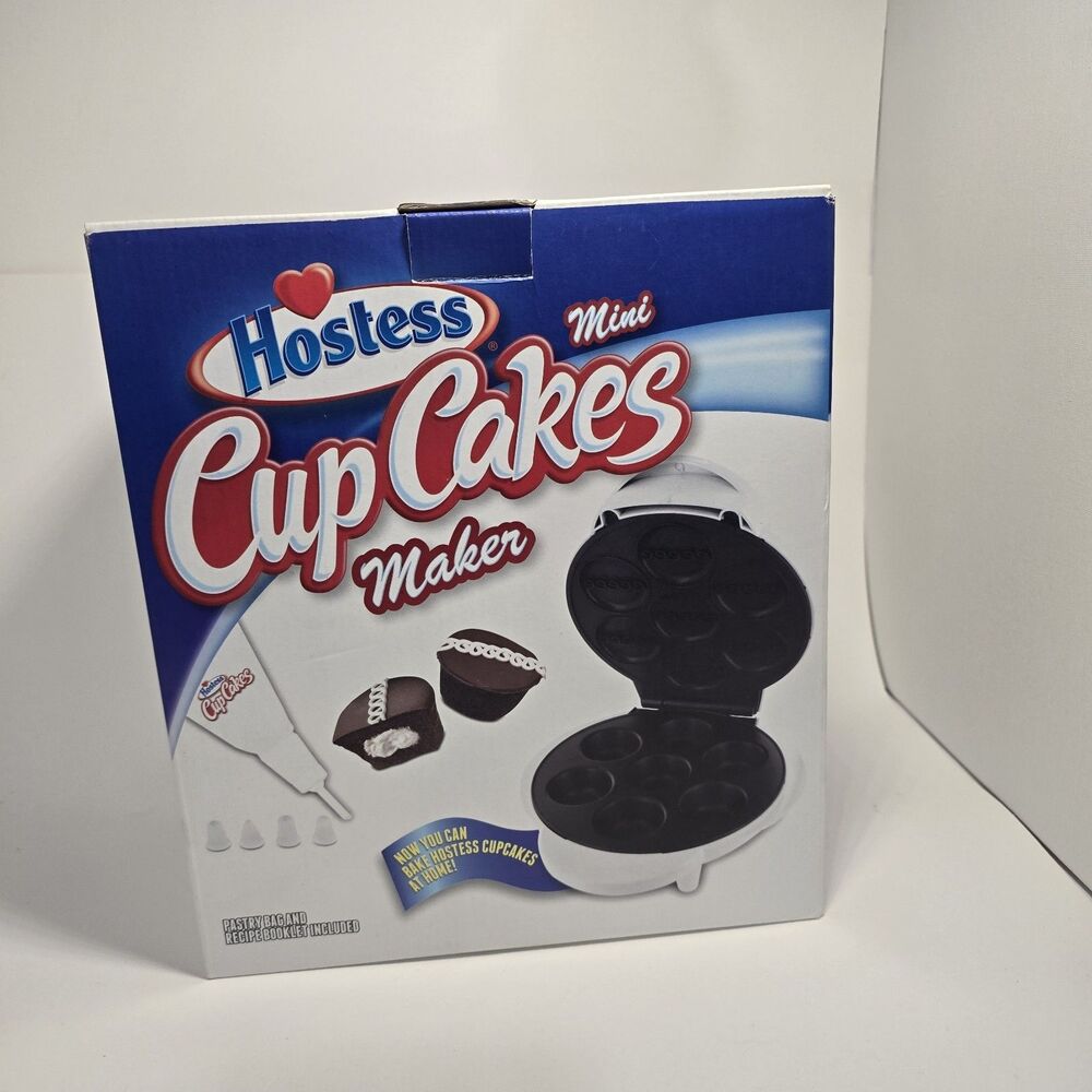Hostess Mini Cupcake Maker New In Original Packing With Recipe Boom